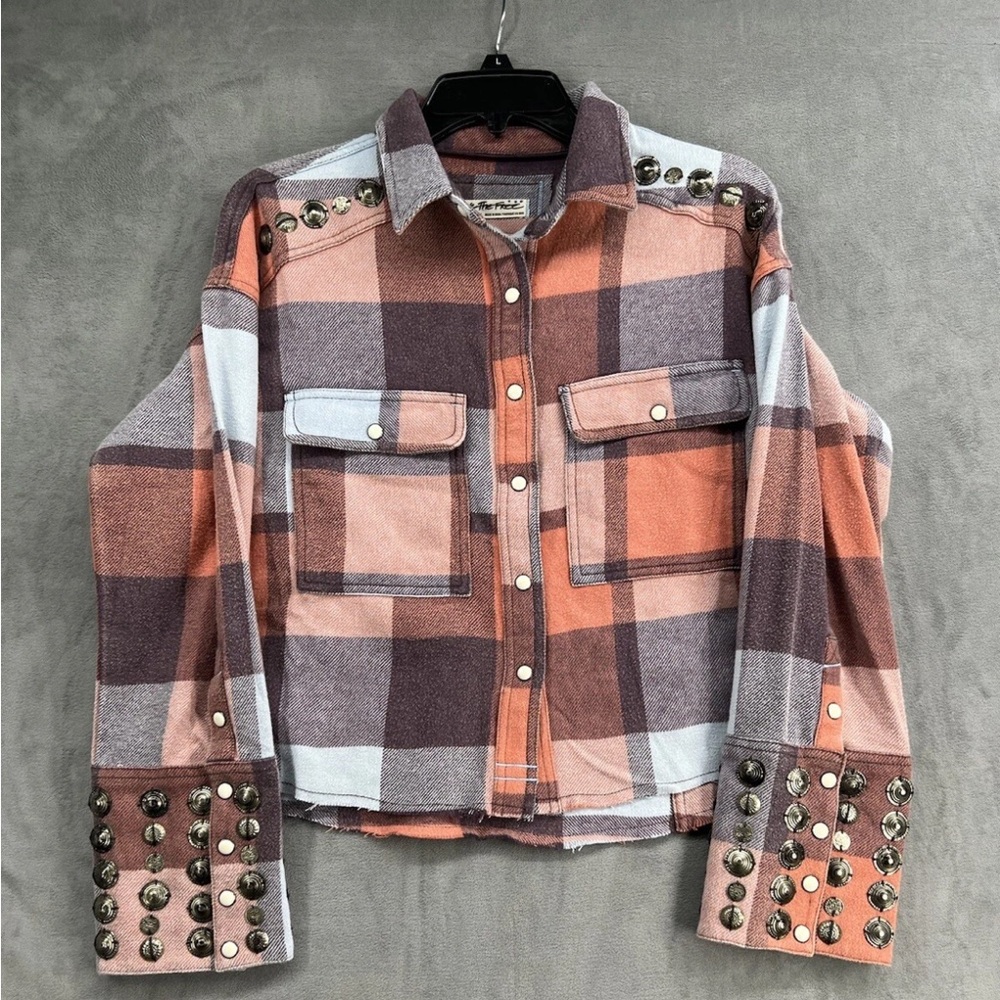 Free People Austin Plaid Buttondown (nwot)